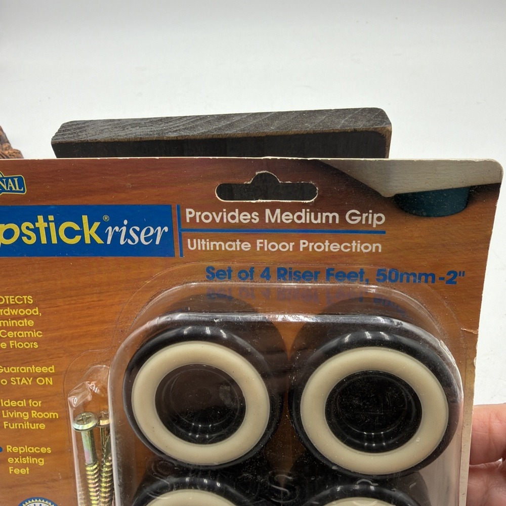 The Original 50mm - 2" Slipstick Riser Set of 4 Feet Floor Protection CB511 - Picture 5 of 5